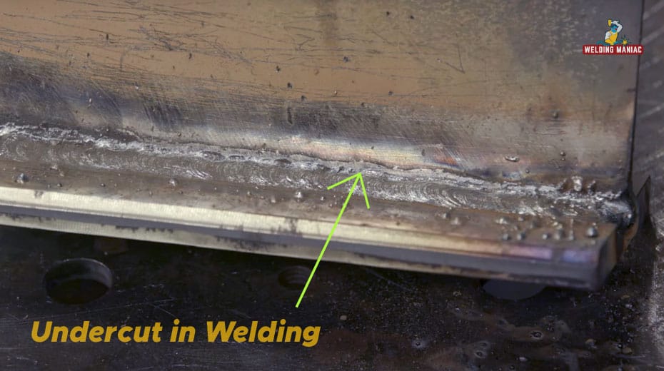 what is undercut in welding