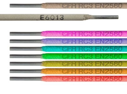 Rainbow welding electrodes